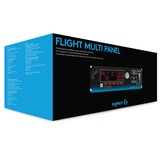 Logitech Flight Multi Panel Nero USB 2.0 Simulazione di Volo Analogico/Digitale PC Nero, Simulazione di Volo, PC, Analogico/Digitale, Cablato, USB 2.0, Nero