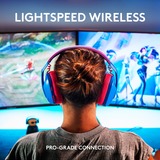 Logitech G435 LIGHTSPEED, Cuffia da gioco blu
