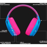 Logitech G435 LIGHTSPEED, Cuffia da gioco blu