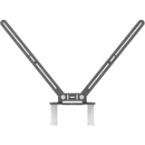 Logitech TV Mount for Video Bars Supporto per monitor Nero, Supporto per monitor, Nero, Logitech Rally Bar, Logitech Rally Bar Mini, Logitech Rally Camera, 1 pz, 262 mm, 623 mm