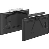 Logitech TV Mount for Video Bars Supporto per monitor Nero, Supporto per monitor, Nero, Logitech Rally Bar, Logitech Rally Bar Mini, Logitech Rally Camera, 1 pz, 262 mm, 623 mm