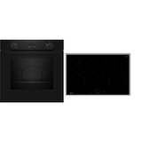 Neff B2CCG6AK3, Set forno Nero/in acciaio inox