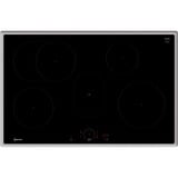 Neff BTX48PIB0 set di elettrodomestici da cucina Piano cottura a induzione Forno elettrico, Set forno Nero/in acciaio inox, Piano cottura a induzione, 4 Fornello(i), Vetro-ceramica, Nero, Touch, 80,2 cm