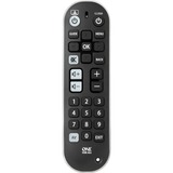 One for all Zapper + telecomando IR Wireless Audio, Cavo, DVD/Blu-ray, DVDR-HDD, DVR, Sistema Home cinema, SAT, TV, Set-top box TV, Web TV Pulsanti Nero, Audio, Cavo, DVD/Blu-ray, DVDR-HDD, DVR, Sistema Home cinema, SAT, TV, Set-top box TV, Web TV, IR Wireless, Pulsanti, Nero