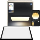 Philips Hue Hue White Ambiance Aurelle lampada a pannello quadrata, Luce LED Nero