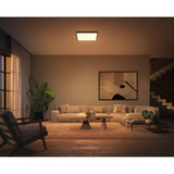Philips Hue Hue White Ambiance Aurelle lampada a pannello quadrata, Luce LED Nero
