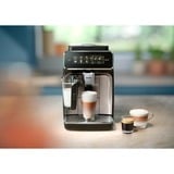 Philips Series 3300 LatteGo EP3347/90 Macchina da caffè automatica, 6 bevande, 1.8 L, cappuccinatore, macine in ceramica, Macchina automatica Nero/cromo, 6 bevande, 1.8 L, cappuccinatore, macine in ceramica, Macchina per espresso, 1,8 L, Chicchi di caffè, Macinatore integrato, 1500 W