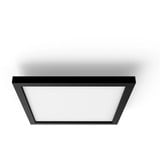 Philips White Ambiance Aurelle lampada a pannello quadrata, Luce LED Nero