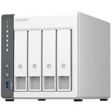 QNAP TS-433 NAS Tower ARM Cortex-A55 4 GB 0 TB QNAP QTS Bianco NAS, Tower, ARM, Cortex-A55, 4 GB, 0 TB