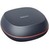 SanDisk Desk Drive - 4TB, Disco a stato solido Nero/Orange