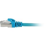 Sharkoon Cavo patch SFTP, RJ-45, con cavo grezzo Cat.7a blu