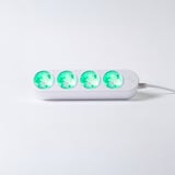 Shelly Multipresa Power Strip 4 Gen4, Ciabatta bianco