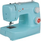 Singer Simple 3223G Macchina da cucire semiautomatica verde, Turchese, Macchina da cucire semiautomatica, Cucito, 4 tempi, Manopola, Zigzag