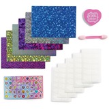 Spin Master Cool Maker, GO GLAM, kit Unghie laminate con 6 fogli di lamine luccicanti e adesivi per unghie per 5 manicure fai da te, giocattoli creativi per bambine dai 7 anni in su, Bricolage Cool Maker , GO GLAM, kit Unghie laminate con 6 fogli di lamine luccicanti e adesivi per unghie per 5 manicure fai da te, giocattoli creativi per bambine dai 7 anni in su, Set manicure per bambini, 7 anno/i, Multicolore