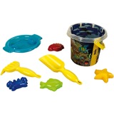 Theo Klein Secchio di sabbia AquaAction Coral Reef (1 litro) con accessori, Playset giardino 