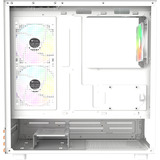 Thermaltake CA-1Y7-00M6WN-WS, Chassis Tower bianco/legno