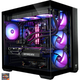 Thermaltake PC-000081-DE, PC Gaming Nero/trasparente