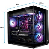 Thermaltake PC-000081-DE, PC Gaming Nero/trasparente