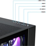 Thermaltake PC-000081-DE, PC Gaming Nero/trasparente
