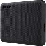 Toshiba Canvio Advance disco rigido esterno 4000 GB Nero Nero, 4000 GB, 2.5", 2.0/3.2 Gen 1 (3.1 Gen 1), Nero