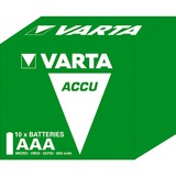 VARTA LongLife Batteria ricaricabile Mini Stilo AAA Nichel-Metallo Idruro (NiMH) Batteria ricaricabile, Mini Stilo AAA, Nichel-Metallo Idruro (NiMH), 1,2 V, 1 pz, 800 mAh