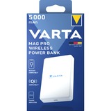 VARTA Mag Pro 57903101111, Powerbank  bianco