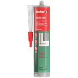 fischer Adesivo da costruzione Multi MS 290ml, Sigillante bianco