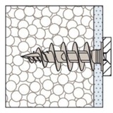 fischer FID II, 570347, Tassello bianco