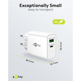 goobay 75336, Caricabatterie bianco