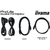 iiyama ProLite XUB2797QSU-W2 Monitor PC 68,6 cm (27") 2560 x 1440 Pixel Quad HD LED Bianco, Monitor LED bianco (matto), 68,6 cm (27"), 2560 x 1440 Pixel, Quad HD, LED, 1 ms, Bianco