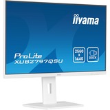 iiyama XUB2797QSU-W2, Monitor LED bianco (matto)