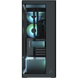 ARCTIC Xtender Black (Mirror Glass) Midi Tower Nero, Chassis Tower Nero, Midi Tower, PC, Nero, EATX, Metallo, Vetro temperato, Gaming