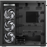 ARCTIC Xtender Black (Mirror Glass) Midi Tower Nero, Chassis Tower Nero, Midi Tower, PC, Nero, EATX, Metallo, Vetro temperato, Gaming