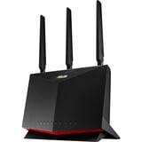 ASUS 4G-AC86U router wireless Gigabit Ethernet Dual-band (2.4 GHz/5 GHz) Nero, Router WIRELESS LTE Nero/Rosso, Wi-Fi 5 (802.11ac), Dual-band (2.4 GHz/5 GHz), Collegamento ethernet LAN, 3G, Nero, Router da tavolo