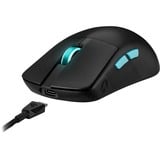 ASUS ROG Harpe Ace Aim Lab Edition mouse Gaming Ambidestro RF Wireless + Bluetooth + USB Type-A Ottico 36000 DPI, Mouse da gioco Nero, Ambidestro, Ottico, RF Wireless + Bluetooth + USB Type-A, 36000 DPI, Nero