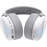 ASUS ROG Pelta Auricolare Con cavo e senza cavo A Padiglione Gaming USB tipo-C Bluetooth Bianco, Cuffia da gioco bianco, Con cavo e senza cavo, Gaming, 20 - 20000 Hz, 309 g, Auricolare, Bianco