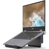 Acer HP.DSCAB.012 supporto per notebook Supporto per computer portatile Argento 39,6 cm (15.6") alluminio, Supporto per computer portatile, Argento, 29,5 cm (11.6"), 39,6 cm (15.6"), 270 mm, 45 mm