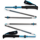 Black Diamond Bastoni da trekking Distance Carbon FLZ, Attrezzature per il fitness antracite/Blu