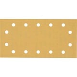 Bosch 2 608 900 864 fornitura per utensili rotanti per molatura/levigatura Legno Carta abrasiva, Foglio abrasivo Carta abrasiva, Legno, Bosch, Marrone, Rettangolare, 115 mm