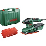 Bosch PSS 250 AE Levigatrice orbitale 24000 OPM Nero, Verde, Rosso 250 W verde, Levigatrice orbitale, Morsetto/Velcro, Nero, Verde, Rosso, 14000 OPM, 24000 OPM, 2 mm