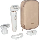 Braun 8001090956408, Epilatore bianco/Oro