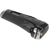 Braun Series 9 Pro+ 9660CC Rasoio Trimmer Nero, Argento Nero, Rasoio, Nero, Argento, Acciaio inox, Pulsanti, LED, CA/Batteria