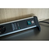 Brennenstuhl 1391020600, Ciabatta Nero/alluminio