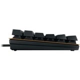 CHERRY KC 200 MX tastiera Universale USB QWERTZ Tedesco Nero, Bronzo Nero/Bronzo, Full-size (100%), Cablato, USB, Interruttore a chiave meccanica, QWERTZ, Nero, Bronzo