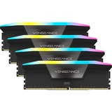 Corsair DIMM 128 GB DDR5-5600 (4x 32 GB) Quad-Kit, Memoria Nero