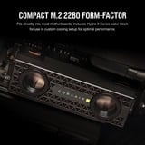 Corsair MP700 PRO SE Hydro X 4 TB, Disco a stato solido Nero