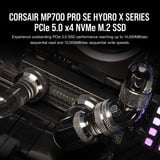Corsair MP700 PRO SE Hydro X 4 TB, Disco a stato solido Nero
