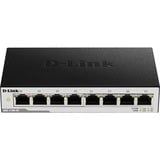 D-Link DGS-1100-08V2 switch di rete Gestito L2 Gigabit Ethernet (10/100/1000) Nero Gestito, L2, Gigabit Ethernet (10/100/1000)