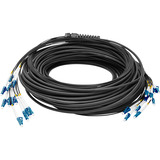 Digitus Cavo breakout universale in fibra ottica, duplex, connettore LC/UPC, monomodale OS2 Nero