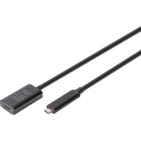 Digitus Cavo di prolunga attivo USB 3.2 Gen 2, connettore USB-C > presa USB-C Nero
